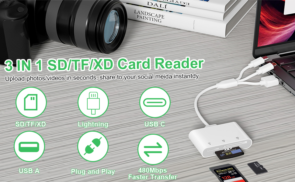 xd card reader usb c