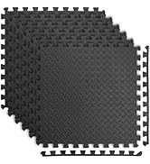 Art3d Eva Puzzle Exercise Mats, 24"x24" x 1/2” Thick Foam Interlocking Tiles for Gyms, Flooring, ...