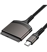 EYOOLD USB Type-C to SATA Adapter - USB-C External Hard Drive Adapter Cable for 2.5-inch HDD/SSD ...
