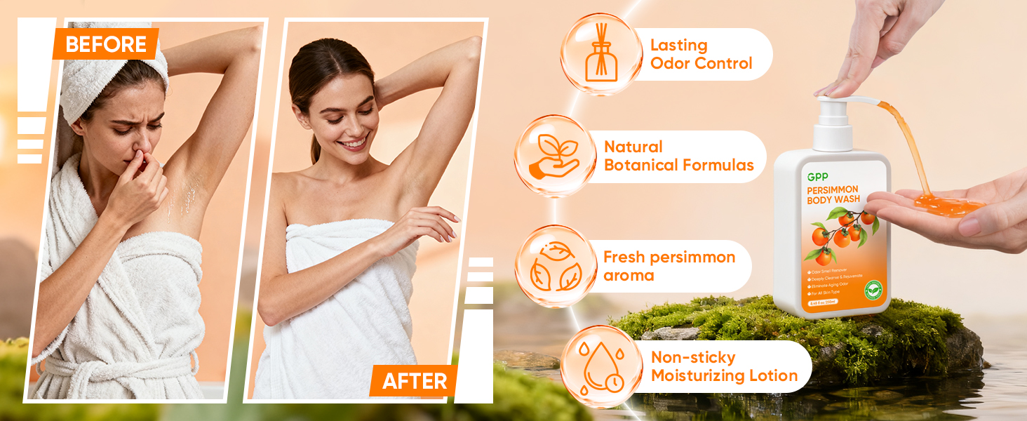 persimmon body wash