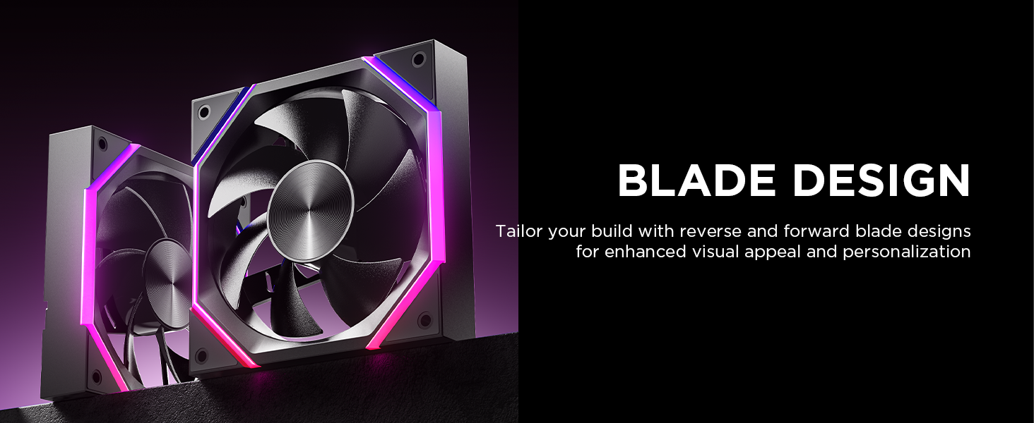 Reverse and Forward Blade Design