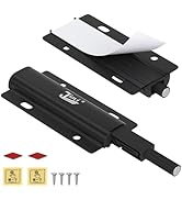 Magnetic Push Door Catches Jiayi 2 Pack Cabinet Push Magnet Touch Latches Kitchen Door Magnetic P...