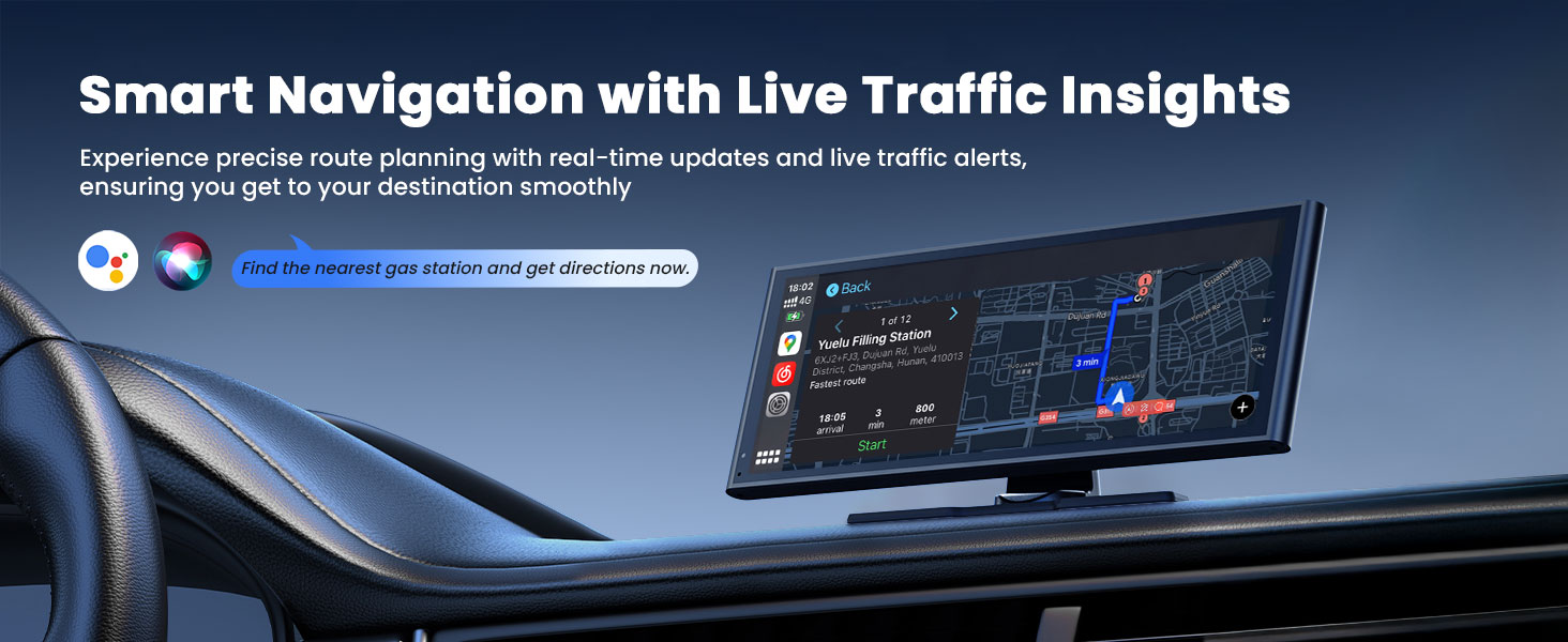 Real-Time Navigation and Live Traffic Updates