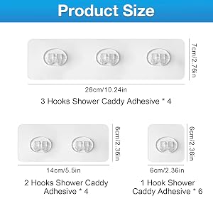 adhesive for shower shelves