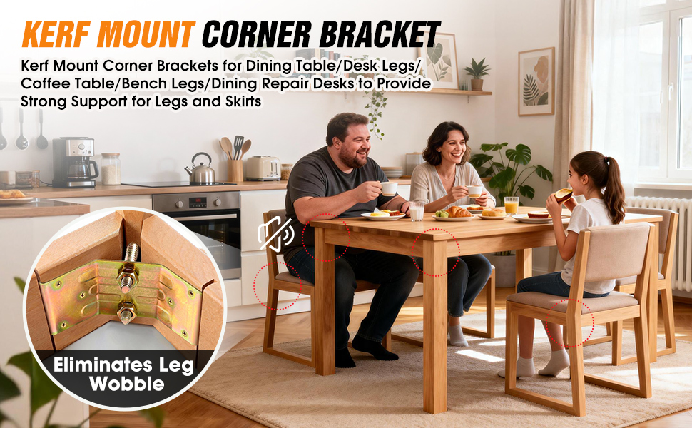 Table Leg Bracket Set