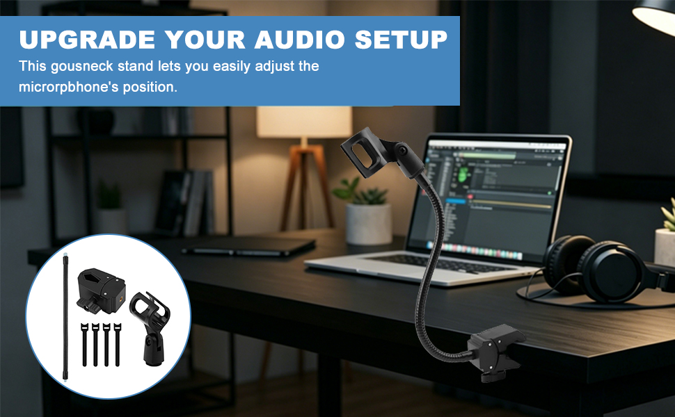 Gooseneck Microphone Stand