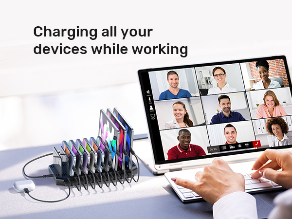 iphone charging station