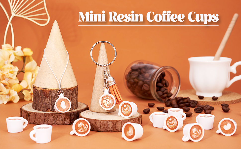 small trinkets miniature things mini resin figurines mini coffee cups dollhouse kitchen accessories