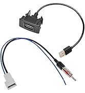 Anina Car Radio Antenna Adapter Compatible with 2003-2016 Honda CRV Fit Accord Civic Mazda CX-3 C...