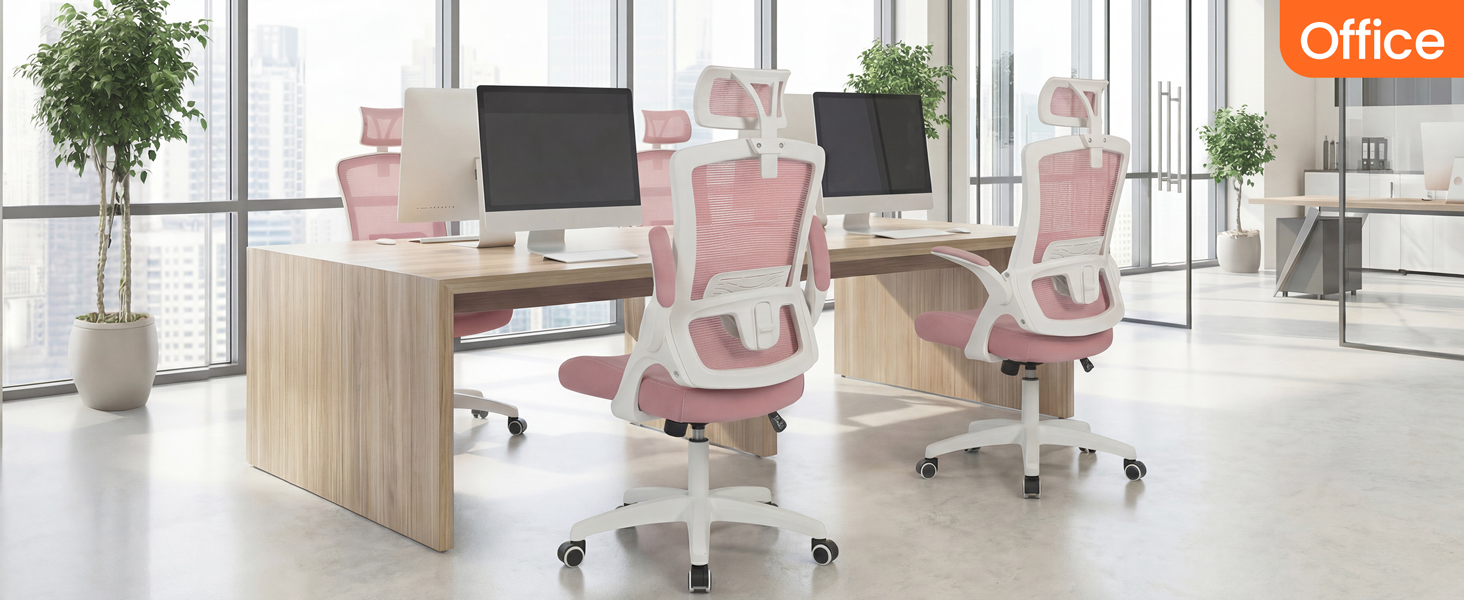 Comfortable Chair with Ergonomic Head and Neck Support Design