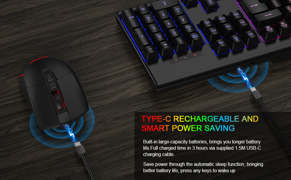 gaming keyboard and mouse wireless pc keyboard and mouse