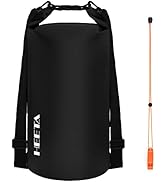 HEETA Waterproof Dry Bag for Women Men (Updated Version), 5L/10L/20L/30L Roll Top Lightweight Dry...