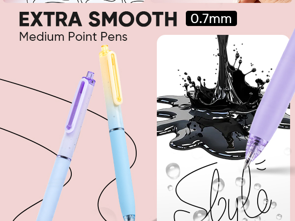 Silent Gel Pens