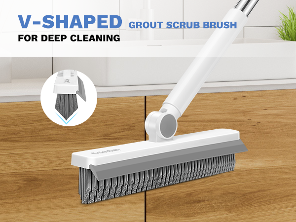 V-Shaped Floor Scrub Brush