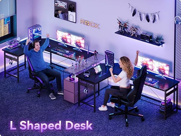 l shaped desk
