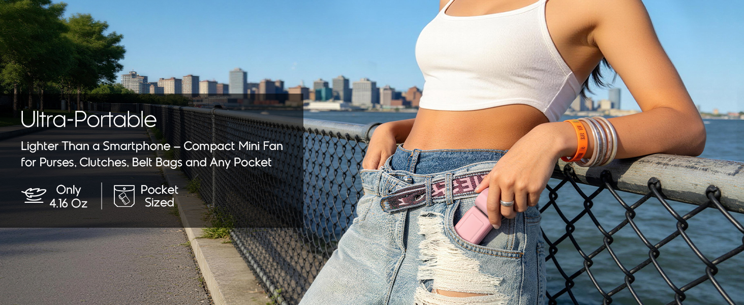 compact mini fan for theme park compact mini fan for travel compact mini fan for waiting in line