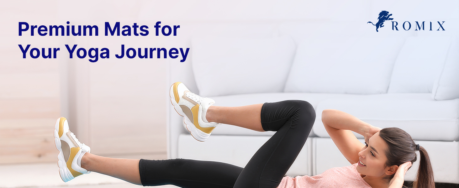ROMIX Yoga Mat 10 MM
