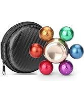 Rainbow Fidget Spinner Ball Metal Fidget Toy for Kids Adults, Finger Hand Spinner Spinning Finger...