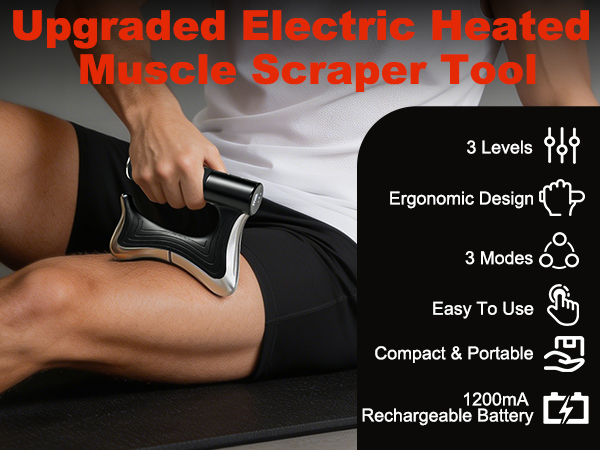 Heated Muscle Scraper Tool