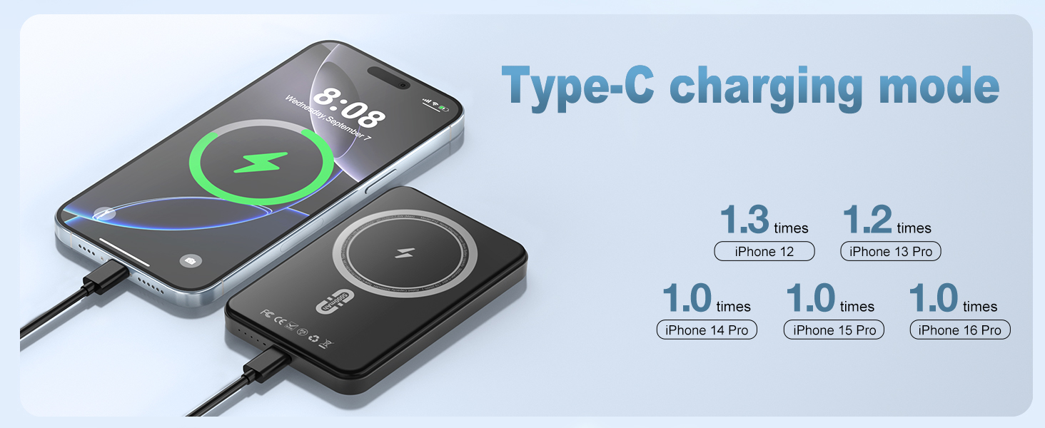 Magnetic Power Bank 5000mAh