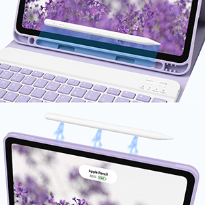 Built-in Apple Pencil Holder
