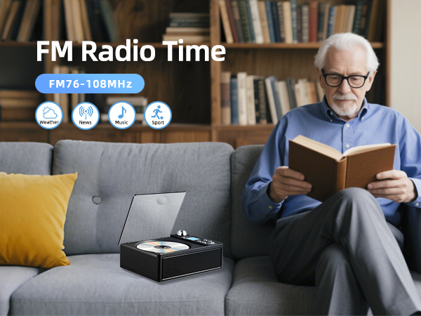 Portable CD Player Boombox