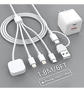 for Apple Watch Charger USB C 38W PD Fast Wall Plug for Apple Watch/iPhone/Airpods, 4 in 2 Travel...