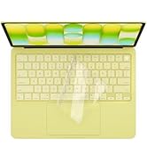 MasiBloom Silicone Keyboard Cover Skin for 2026 MacBook Neo 13 inches A18 Pro with Touch ID Anti-...