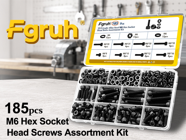 m6 screw assortment kit