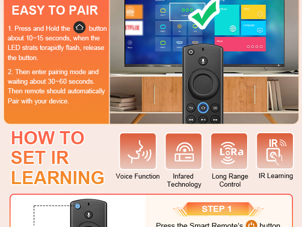  Replacement Voice Remote