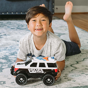Large Vehicle Toy Police Car