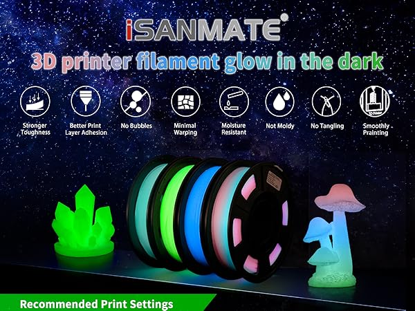 Glow filament