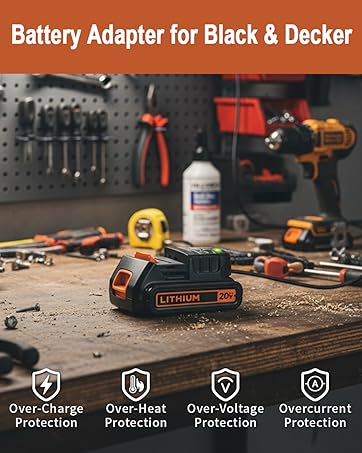 Lithium Battery Charger for Black &amp;amp; Decker