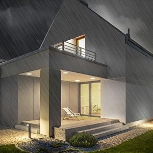 Feit Electric PAR38 bulbs are weather resistant and wet rated for indoor or outdoor use.