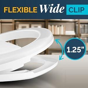 flexible wide clip strong stable