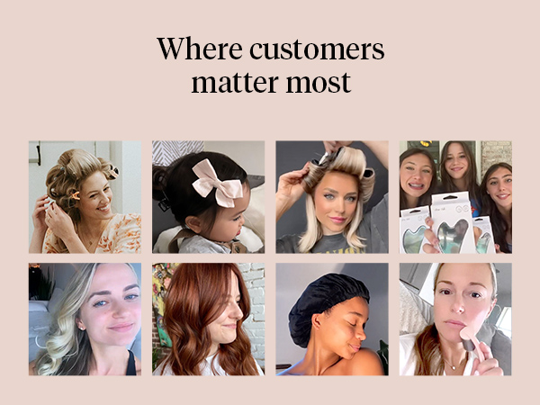 Kitsch Double Sided Edge Control Hair Brushes for Women