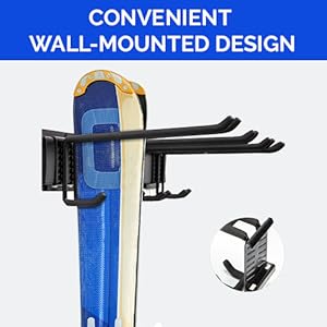ski rack wall