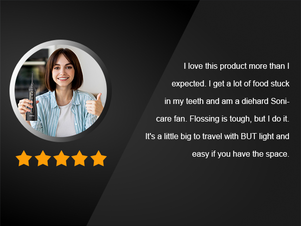 water dental flosser