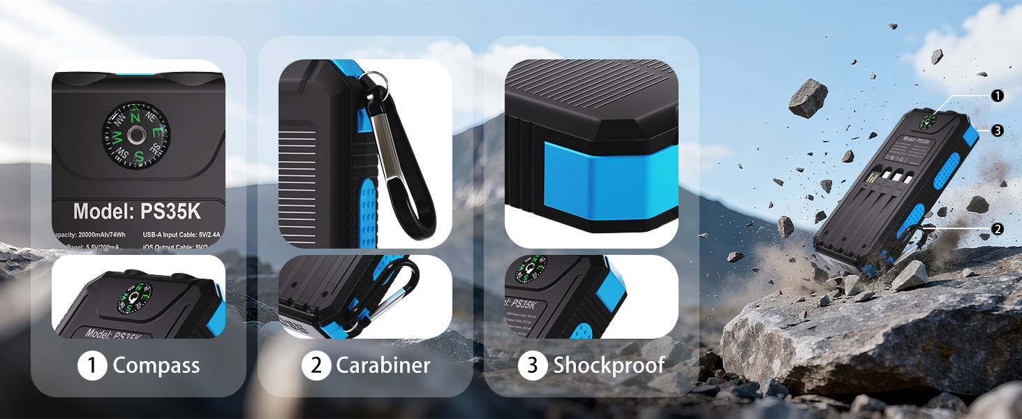 SOLAR CHARGER POWER BANK