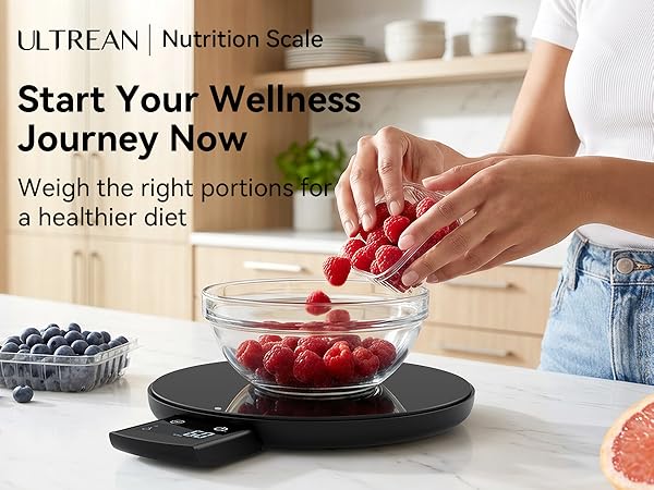 smart food scale with nutritional calculator