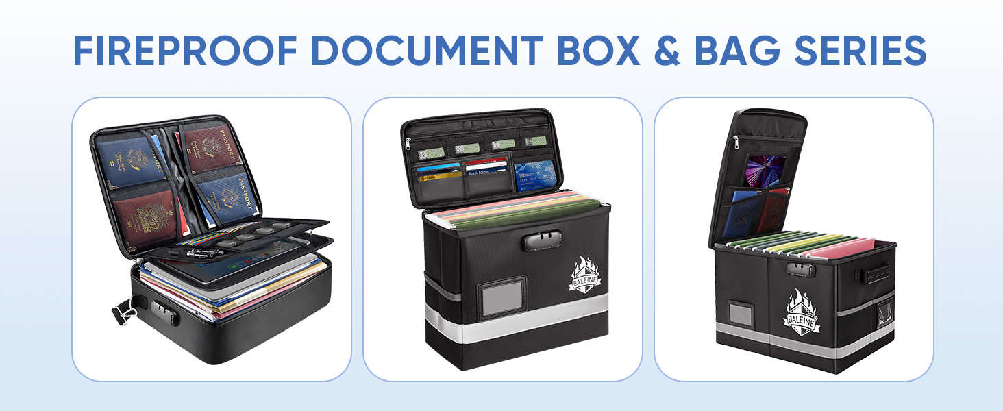 fireproof document box