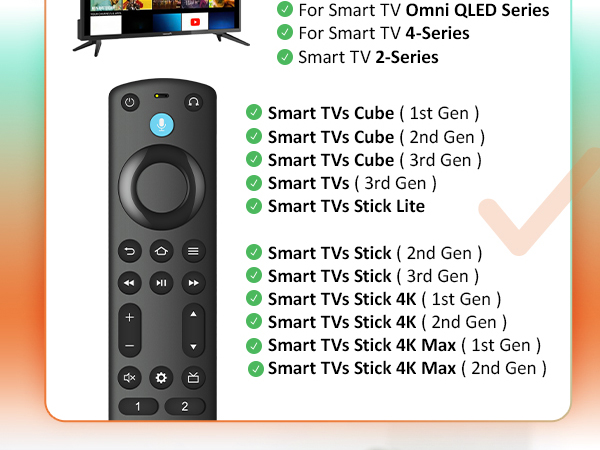 replacement remote control