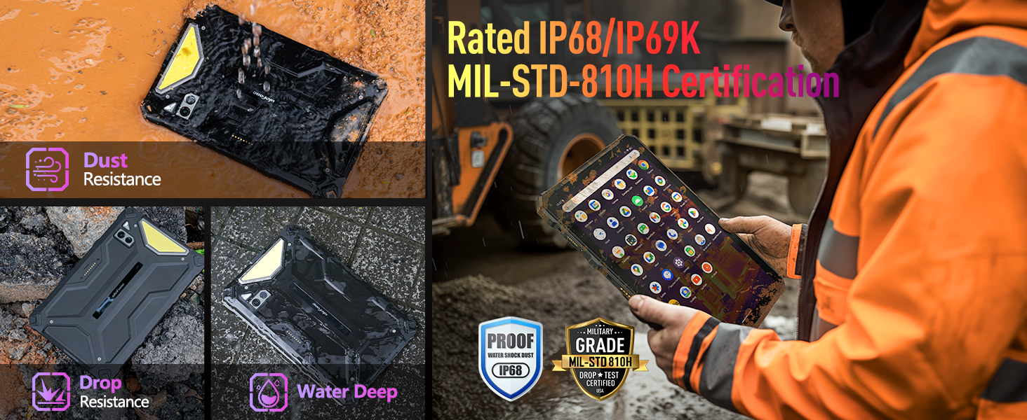 ulefone armor pad 4 ultra 5g thermal camera rugged tablet waterproof tablet