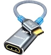 Highwings USB-C to HDMI Adapter 4K@60Hz, [High Speed, Thunderbolt 3/4] USB Type C to HDMI Adapter...