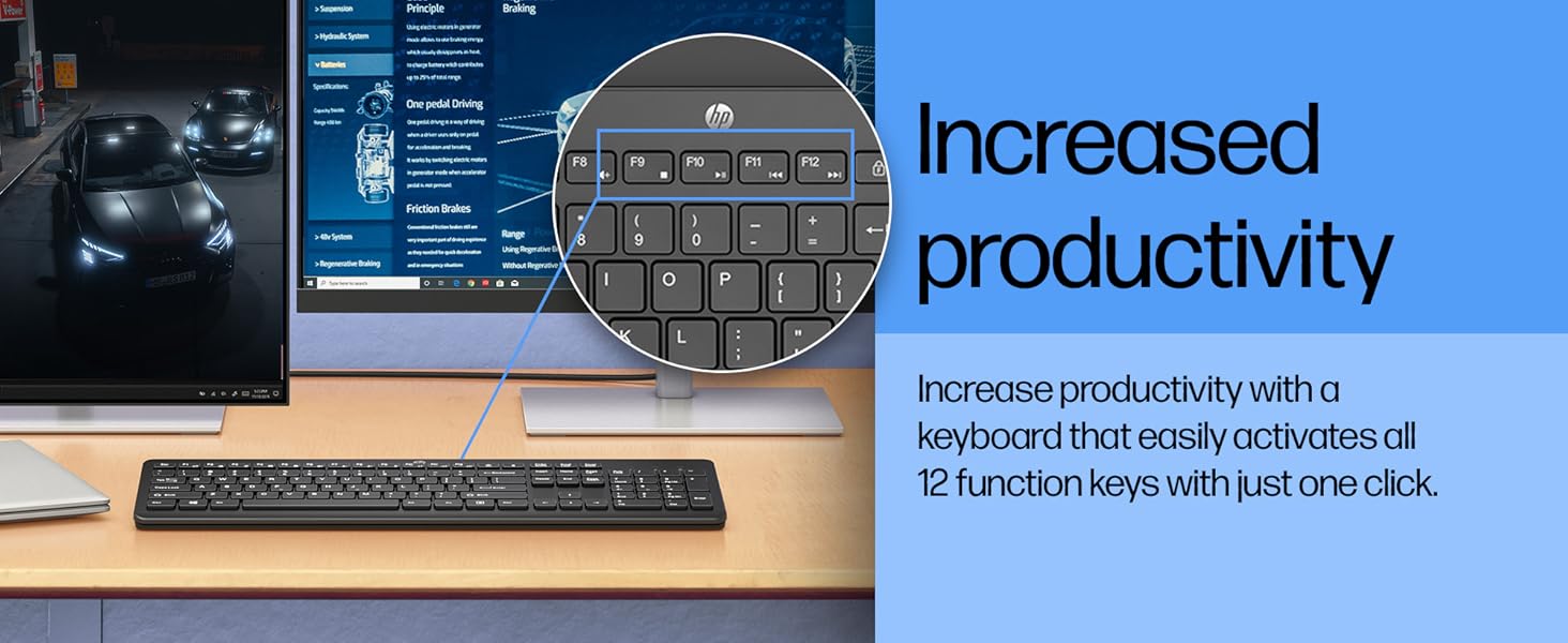 HP Brac 230 Wireless Keyboard