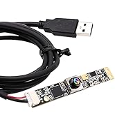 ELP 16MP Autofocus USB Camera with Microphone for Computer Mini UVC USB2.0 Lightburn Camera Micro...