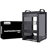 GeeekPi 8U Server Rack Cabinet, DeskPi RackMate T1 Plus,10 inch Network Rack for Servers, Network...