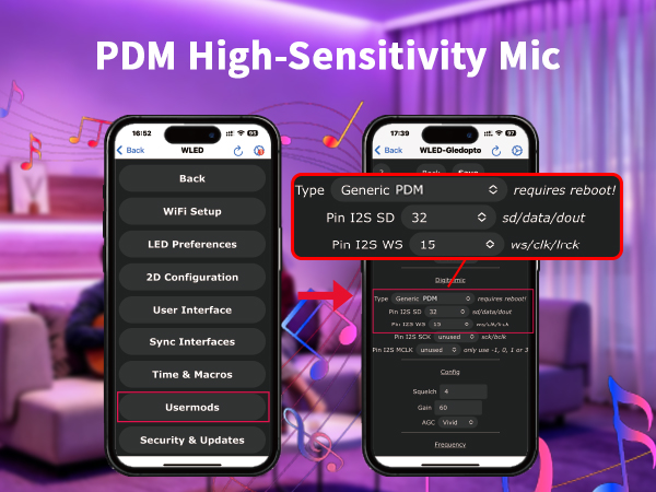 mic setting