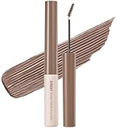 PERIPERA Speedy Skinny Brow Mascara (07 TAUPE ASH), Tinted Eyebrow Mascara with Slim Precision Br...