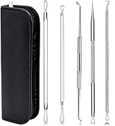 Blackhead Remover Extractor Tool Kit for Professional Spot Pimple Safe Treatment for Zit Popper W...